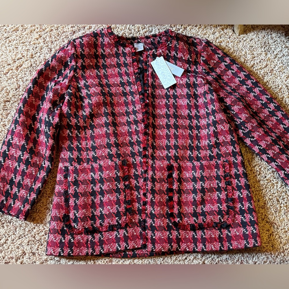Chico’s Midlength Tweed